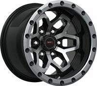 A-LINE Zed BKMF Black Machined Face alloy wheels