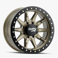 Dirty Life A9304 DT2 Satin Gold/Black Simu Ring