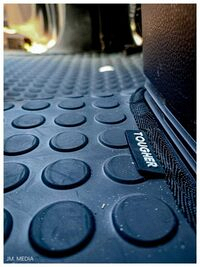 TOUGHER&nbsp;FLOOR MATS FORD RANGER T6 2012 - 2022 ROW 2 (FM-FRT6G3-2)