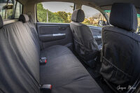 TOUGHER&nbsp;NISSAN PATROL GRX 2 X FRONT WITH AIRBAGS, 2 X HEADRESTS & CENTER CONSOLE, 50/50 SLPI REAR BENCH 2 X ARMRESTS & 2 HEADRESTS + 2 X JUMPS WITH HEADRESTS (SC-NPTRG5-3)