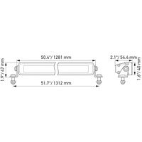 Hella&nbsp;Black Magic Led Slim Lightbar 50