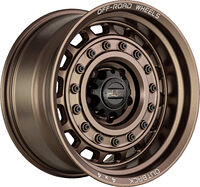 A-LINE Attack BRNZBLKRIV Bronze Black Rivets alloy wheels