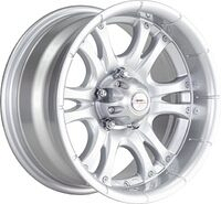 A-LINE Fear Arctic Silver alloy wheels