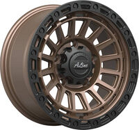 A-LINE Indus Bronze Black lip alloy wheels
