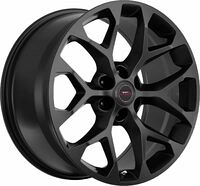 A-LINE Peak SLBLK Silk Black alloy wheels